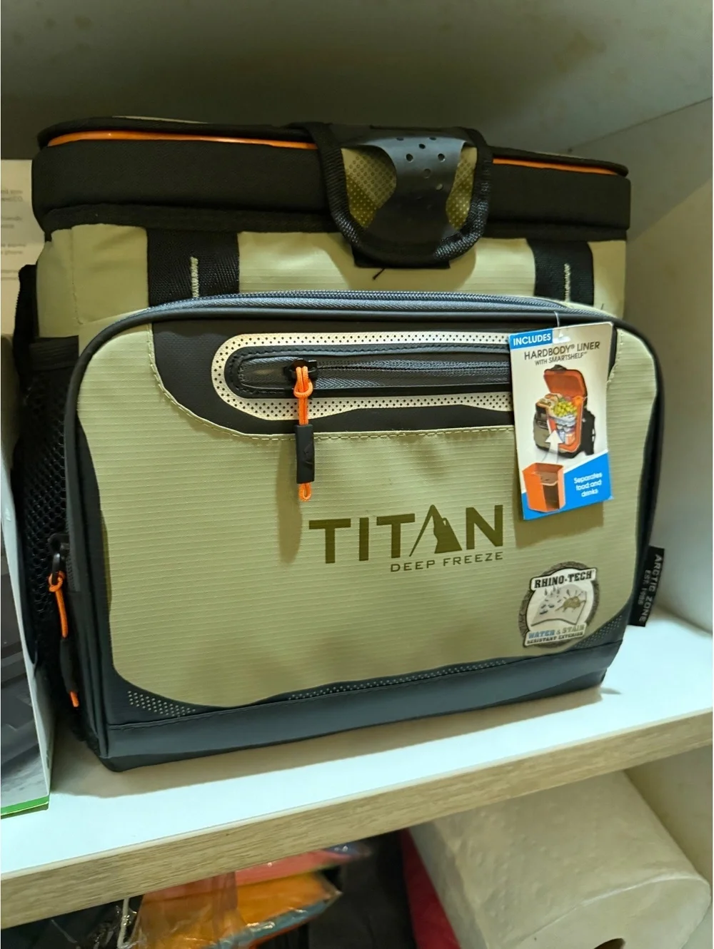 Titan freezer bag for cans Arctic Zone Titan Deep Freeze hardbody Cooler wi